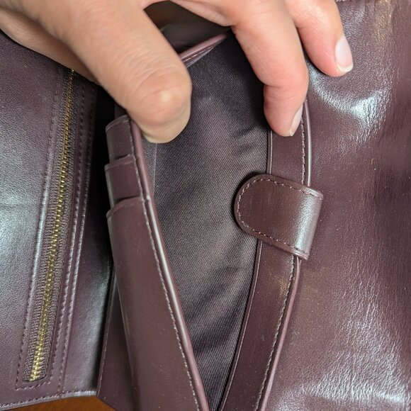 Coach Large Mauve Faux Leather Wallet - Picture 4 of 7